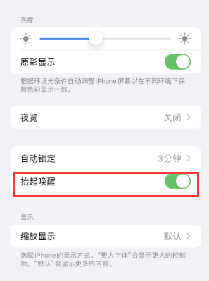 泊头苹果授权维修站分享iPhone轻点无法唤醒怎么办