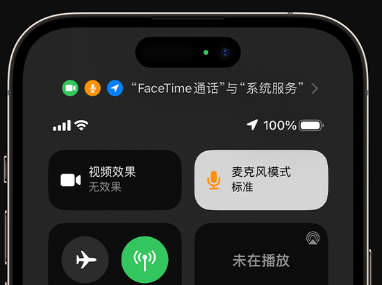 泊头苹果授权维修网点分享iPhone在通话时让你的声音更清晰 