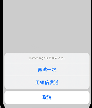 泊头apple维修iPhone上无法正常发送iMessage信息