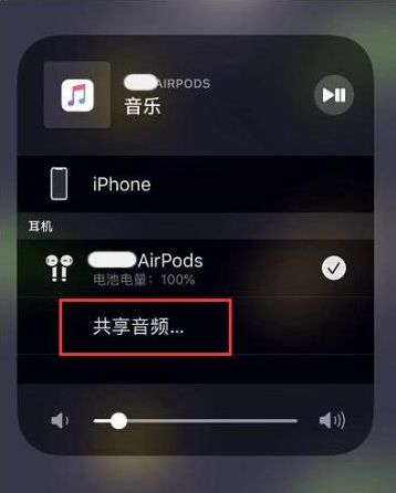 泊头苹果14音频维修点分享iPhone14音频共享设置方法 