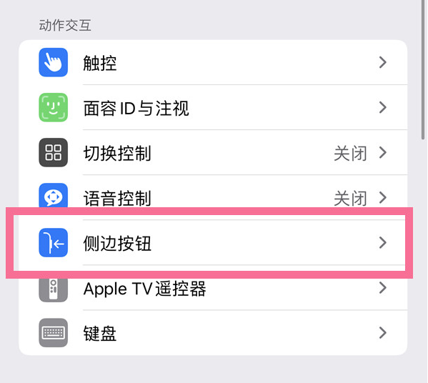 泊头苹果14维修店分享iPhone14 Plus侧键双击下载功能关闭方法 