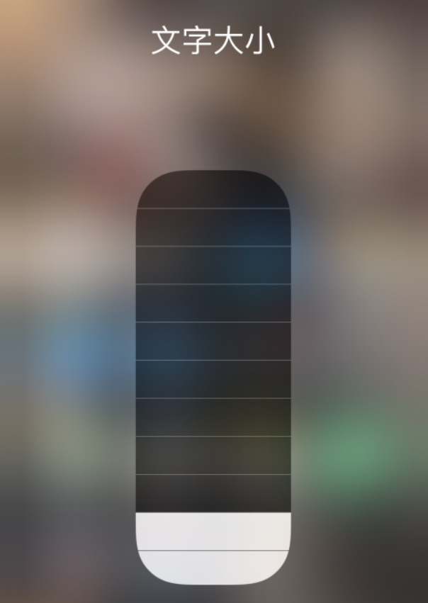 泊头苹果手机维修分享小技巧：在 iPhone 控制中心快速调节字体大小 