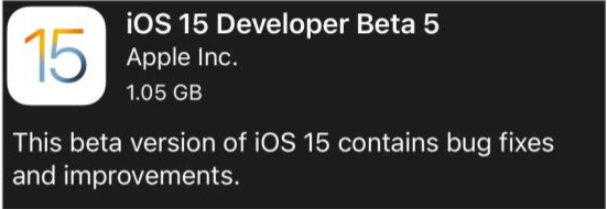 泊头苹果手机维修分享如何升级到iOS15.0 beta5 